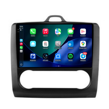 Navigatie Dedicata Ford Focus (2004-2012), 2K, 8Gb Ram, 256Gb Stocare, Carplay, Clima automata [2]
