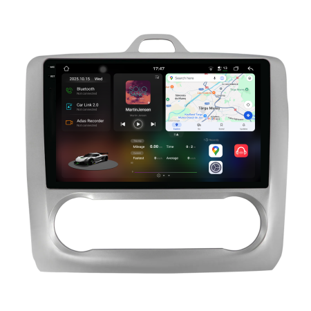 Focus (2004 - 2012) - Navigatie Dedicata Ford Focus (2004-2012), 2K, 12Gb Ram, 256Gb Stocare, Carplay, Clima automata