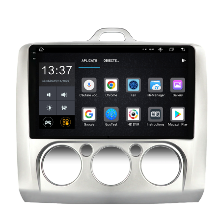 Navigatie Dedicata Ford Focus (2004-2012), 2K, 8Gb Ram, 256Gb Stocare, Carplay, Clima manuala [5]