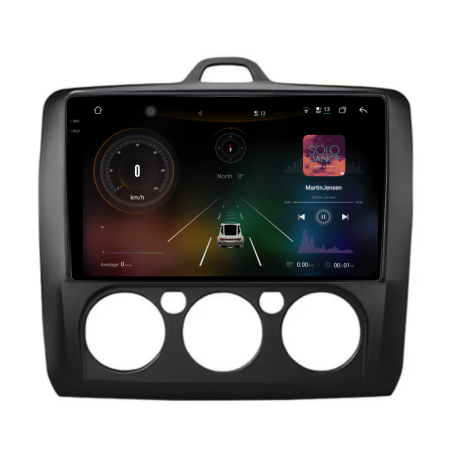 Navigatie Dedicata Ford Focus (2004-2012), 2K , 12Gb Ram, 256Gb Stocare, Carplay, Clima manuala [1]