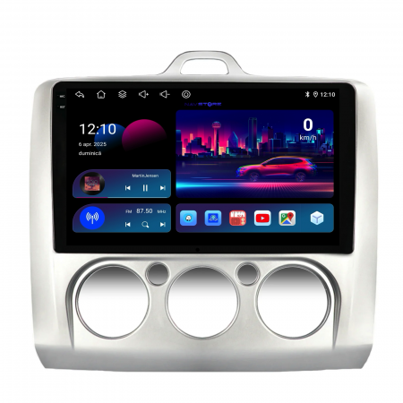 Navigatie Dedicata Ford Focus (2004-2012), 9Inch, 2Gb Ram, 32Gb Stocare, Carplay, Clima manuala [3]