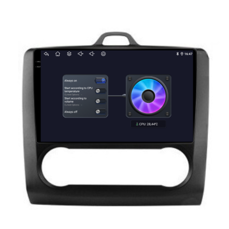 Navigatie Dedicata Ford Focus (2004-2012), 9Inch, 2Gb Ram, 32Gb Stocare, Carplay, Clima automata [7]