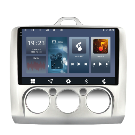 Navigatie Dedicata Ford Focus (2004-2012), 9Inch, 2Gb Ram, 32Gb Stocare, Carplay, Clima manuala [8]