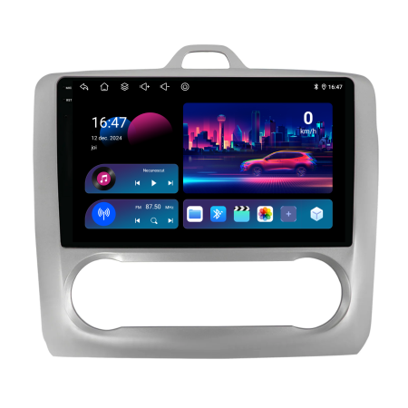 Navigatie Dedicata Ford Focus (2004-2012), 9Inch, 4Gb Ram, 64Gb Stocare, Carplay, Clima automata [3]