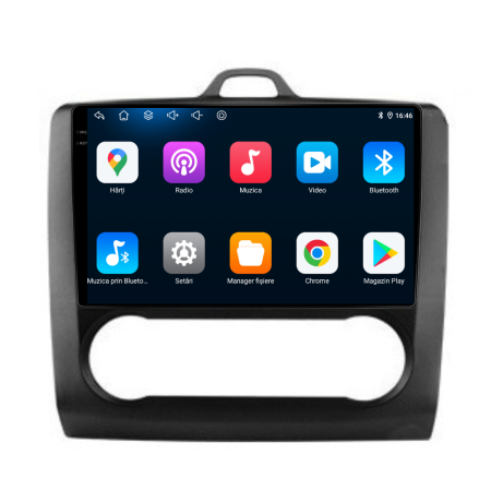 Navigatie Dedicata Ford Focus (2004-2012), 9Inch, 4Gb Ram, 64Gb Stocare, Carplay, Clima automata [4]