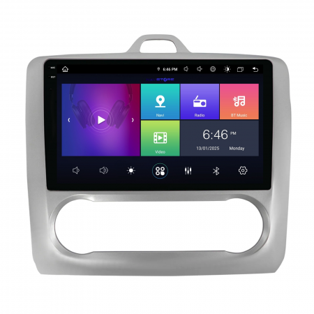 Navigatie Dedicata Ford Focus (2004-2012),QuadCore, 9Inch, 4Gb Ram, 64Gb Stocare, Carplay, Clima automata [5]