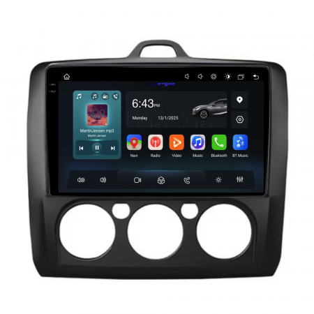 Navigatie Dedicata Ford Focus (2004-2012), 9Inch, 8Gb Ram, 256Gb Stocare, Carplay, Clima manuala [4]