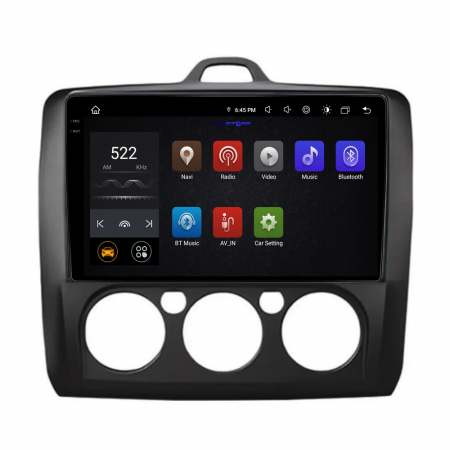 Navigatie Dedicata Ford Focus (2004-2012), 9Inch, 8Gb Ram, 256Gb Stocare, Carplay, Clima manuala [5]