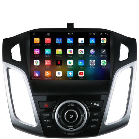 Navigatie Dedicata Ford Focus 3 (2012-2018), 2K, 12Gb Ram, 256Gb Stocare, Carplay [2]