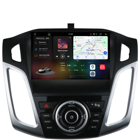 Focus 3 (2011-2018) - Navigatie Dedicata Ford Focus 3 (2012-2018), 2K, 12Gb Ram, 256Gb Stocare, Carplay