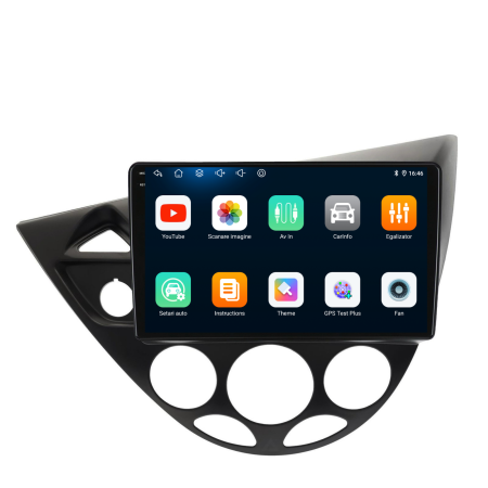 Navigatie Dedicata Ford Focus MK1 (1998-2004),QuadCore, 9Inch, 4Gb Ram, 64Gb Stocare, Carplay [5]