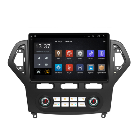 Navigatie Dedicata Ford Mondeo (2007-2014), 2K, 8Gb Ram, 256Gb Stocare, Carplay - Clima Automata [4]