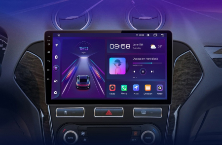 Navigatie Android Dedicata Ford Mondeo (2010-2014), 10Inch, 8Gb Ram, 256Gb Stocare, Carplay [3]