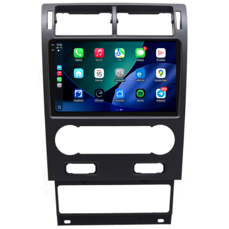 Navigatie Dedicata Ford Mondeo 3 (2000-2007), 9Inch, 6Gb Ram, 128Gb Stocare, Carplay [2]
