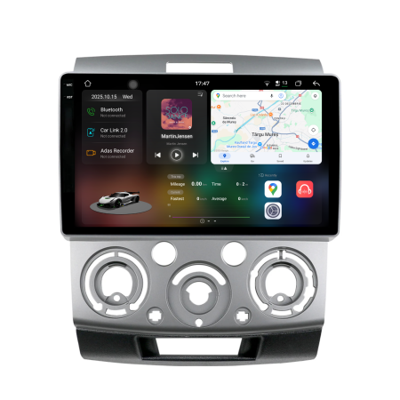 Ranger (2007-2012) - Navigatie Dedicata Ford Ranger (2005-2011), 2K, 12Gb Ram, 256Gb Stocare, Carplay