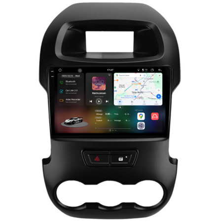 Ranger (2011 -2015) - Navigatie Dedicata Ford Ranger (2012-2015), 2K, 12Gb Ram, 256Gb Stocare, Carplay