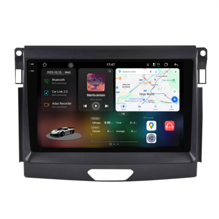 Ranger (2015-2020) - Navigatie Dedicata Ford Ranger (2015-2020), 2K, 12Gb Ram, 256Gb Stocare, Carplay