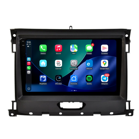 Navigatie Dedicata Ford Ranger (2015-2020), 9Inch, 4Gb Ram, 64Gb Stocare, Carplay [2]