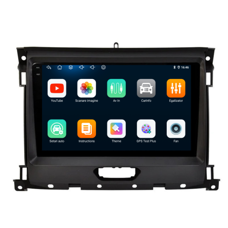 Navigatie Dedicata Ford Ranger (2015-2020),QuadCore, 9Inch, 4Gb Ram, 64Gb Stocare, Carplay [4]
