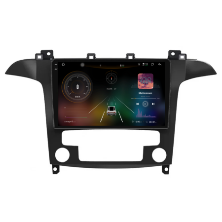 Navigatie Dedicata Ford S-Max (2006 - 2015), 2K, 12Gb Ram, 256Gb Stocare, Carplay, Clima automata [1]