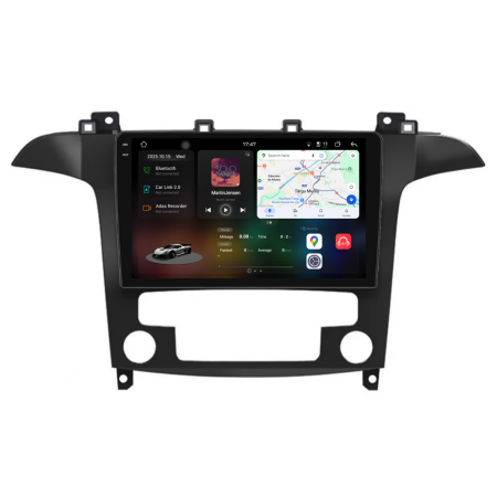 S-MAX (2006 - 2015) - Navigatie Dedicata Ford S-Max (2006 - 2015), 2K, 12Gb Ram, 256Gb Stocare, Carplay, Clima automata