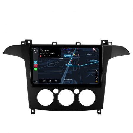 Navigatie Dedicata Ford S-Max (2006 - 2015), 9Inch, 2Gb Ram, 32Gb Stocare, Carplay, Clima manuala [2]