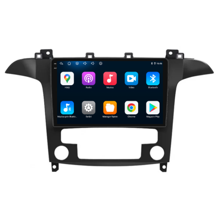 Navigatie Dedicata Ford S-Max (2006 - 2015), 9Inch, 4Gb Ram, 64Gb Stocare, Carplay, Clima automata [4]