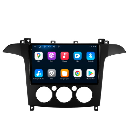 Navigatie Dedicata Ford S-Max (2006 - 2015), 9Inch, 4Gb Ram, 64Gb Stocare, Carplay, Clima manuala [4]