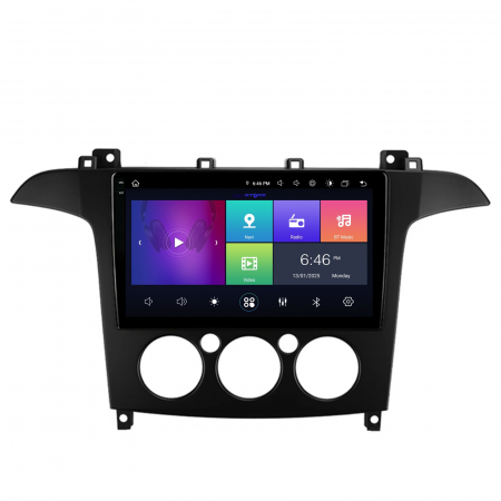 Navigatie Dedicata Ford S-Max (2006 - 2015), 9Inch, 8Gb Ram, 256Gb Stocare, Carplay, Clima manuala [5]