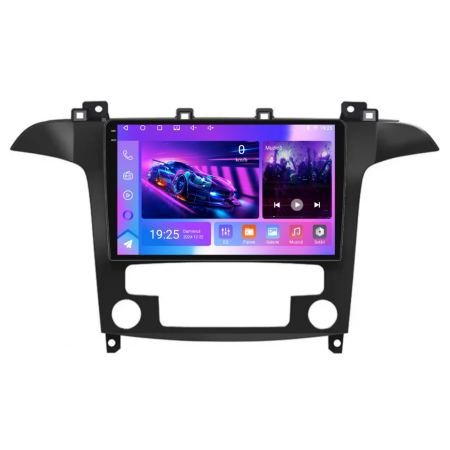 Navigatie Dedicata Ford S-Max (2006 - 2015),QuadCore, 9Inch, 4Gb Ram, 64Gb Stocare, Carplay, Clima automata [9]