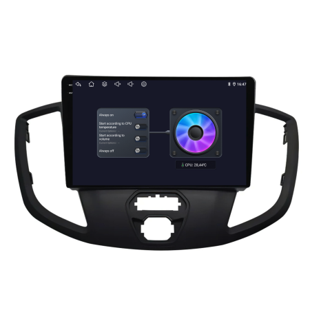 Navigatie Dedicata Ford Transit (2012-2018), 2K, 4Gb Ram, 64Gb Stocare, Carplay [7]