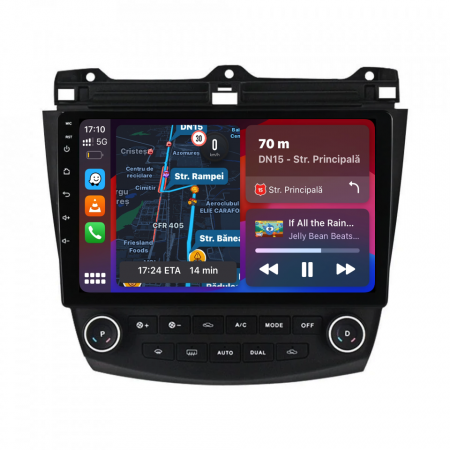Navigatie Dedicata Honda Accord VII (2003 - 2008), 10Inch, 1Gb Ram, 32Gb Stocare, Carplay [1]