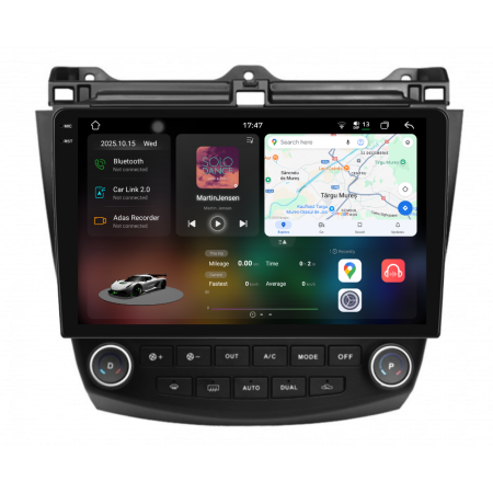 Accord VII (2003 - 2008) - Navigatie Dedicata Honda Accord VII (2003 - 2008), 2K, 12Gb Ram, 256Gb Stocare, Carplay