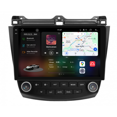 Accord VII (2003 - 2008) - Navigatie Dedicata Honda Accord VII (2003 - 2008), 2K, 12Gb Ram, 256Gb Stocare, Carplay