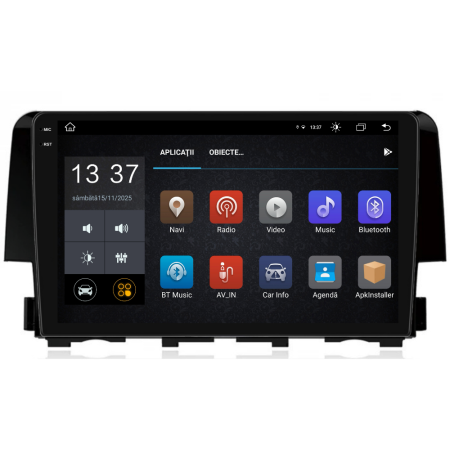 Navigatie Dedicata Honda Civic (2015-2021), 2K, 4Gb Ram, 64Gb Stocare, Carplay [4]