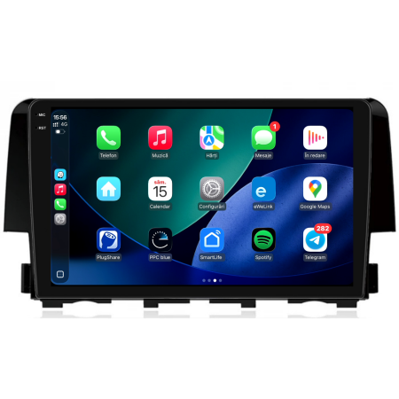 Navigatie Dedicata Honda Civic (2015-2021), 2K, 8Gb Ram, 256Gb Stocare, Carplay [2]