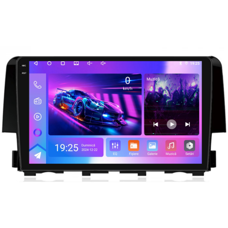 Navigatie Dedicata Honda Civic (2015-2021), 9Inch, 2Gb Ram, 32Gb Stocare, Carplay [7]
