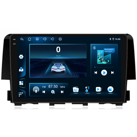 Navigatie Dedicata Honda Civic (2015-2021), 9Inch, 4Gb Ram, 64Gb Stocare, Carplay [6]