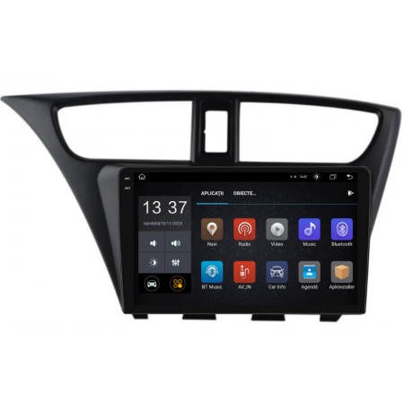 Navigatie Dedicata Honda Civic IX Hachback (2011-2017), 2K, 8Gb Ram, 256Gb Stocare, Carplay [4]