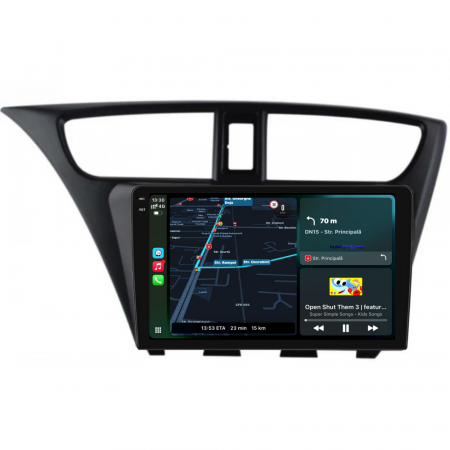 Navigatie Dedicata Honda Civic IX Hachback (2011-2017), 2K, 12Gb Ram, 256Gb Stocare, Carplay [3]