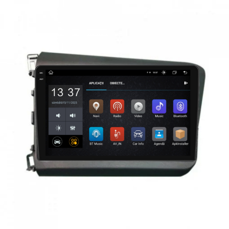 Navigatie Dedicata Honda Civic IX Sedan (2011-2015), 2K, 8Gb Ram, 256Gb Stocare, Carplay [4]