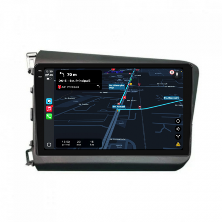 Navigatie Dedicata Honda Civic IX Sedan  (2011-2015),QuadCore, 9Inch, 4Gb Ram, 64Gb Stocare, Carplay [2]