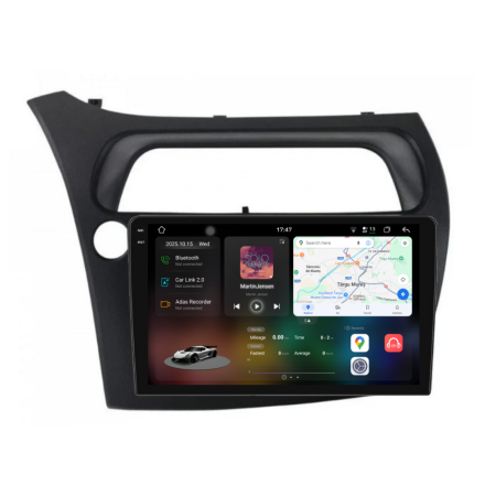 Honda - Navigatie Dedicata Honda Civic VII Hatchback (2006-2011), 2K, 12Gb Ram, 256Gb Stocare, Carplay
