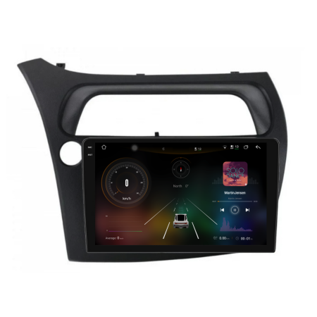 Navigatie Dedicata Honda Civic VII Hatchback (2006-2011), 2K, 12Gb Ram, 256Gb Stocare, Carplay [1]