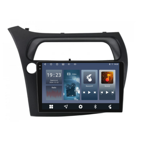 Navigatie Dedicata Honda Civic VII Hatchback (2006-2011), 9Inch, 2Gb Ram, 32Gb Stocare, Carplay [6]