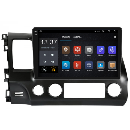 Navigatie Dedicata Honda Civic VIII Sedan (2006-2011),2K, 8Gb Ram, 256Gb Stocare, Carplay [4]
