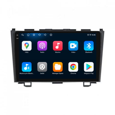 Navigatie Dedicata Honda CR-V (2006-2012), 9Inch, 2Gb Ram, 32Gb Stocare, Carplay [4]