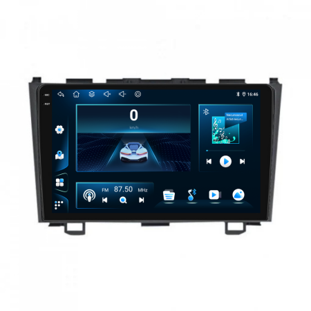 Navigatie Dedicata Honda CR-V (2006-2012), 9Inch, 6Gb Ram, 128Gb Stocare, Carplay [6]