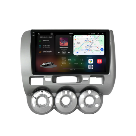 Jazz City (2002-  2007) - Navigatie Dedicata Honda Jazz City (2002-2007), 2K, 12Gb Ram, 256Gb Stocare, Carplay