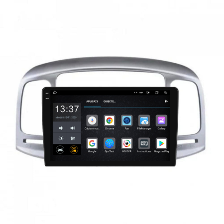 Navigatie Dedicata Hyundai Accent (2007-2012), 2K, 4Gb Ram, 64Gb Stocare, Carplay [5]